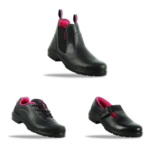sepatu safety cheetah women